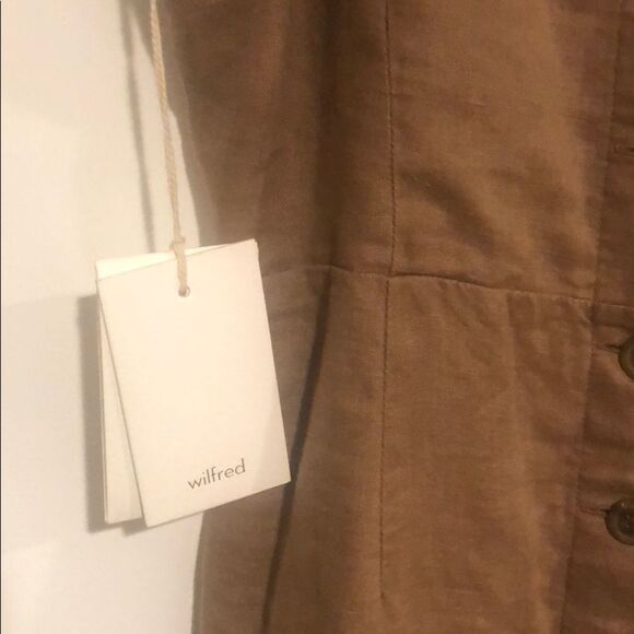 Wilfred Ducharme Button Down Linen Dress - Picture 5 of 7